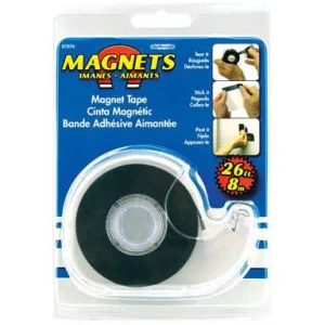 07076 - MAGNET TAPE FLEXIBLE 75INX26FT WITH DISPENSER