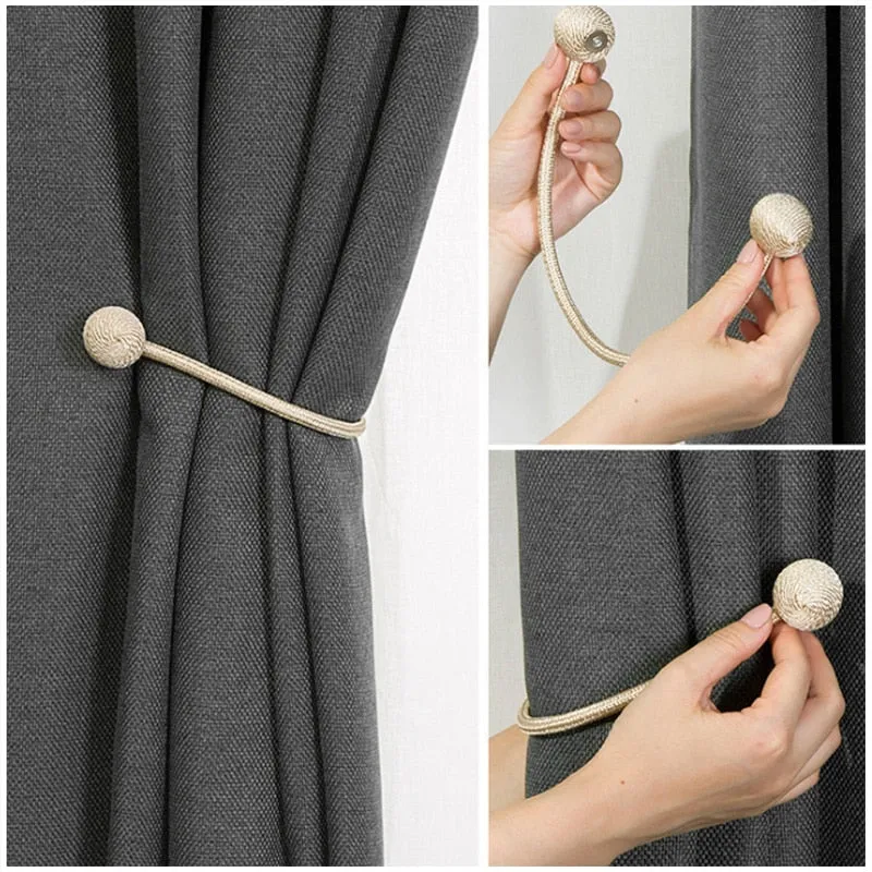 1pc Magnetic Curtain Buckle Holder Tieback