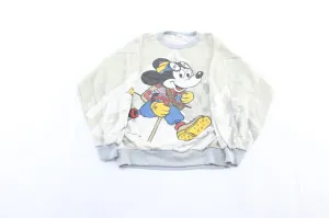 90’s Disney Mickey Mouse Hiking Graphic Sweatshirt