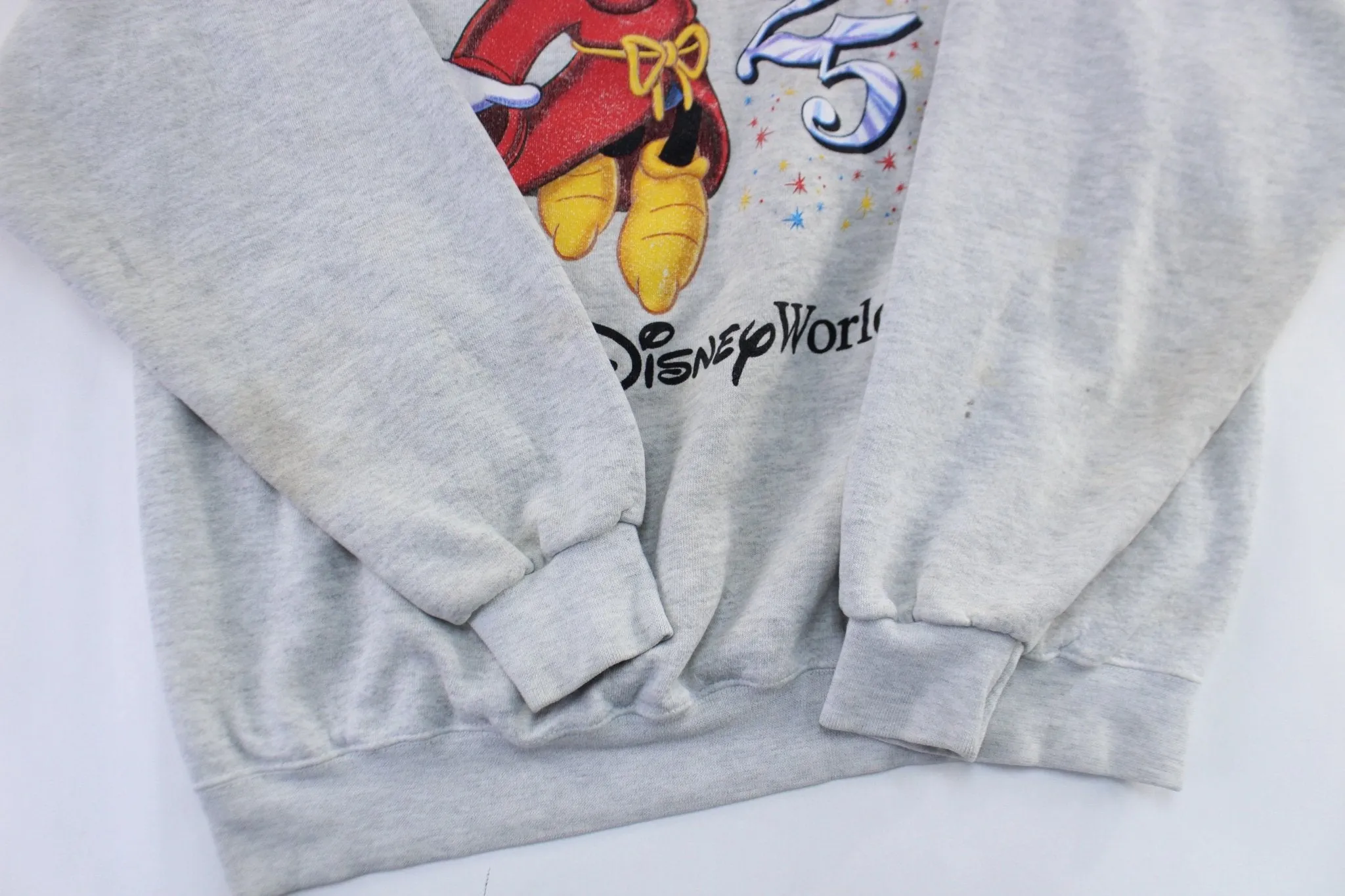 90's Walt Disney World 25th Anniversary Sweatshirt