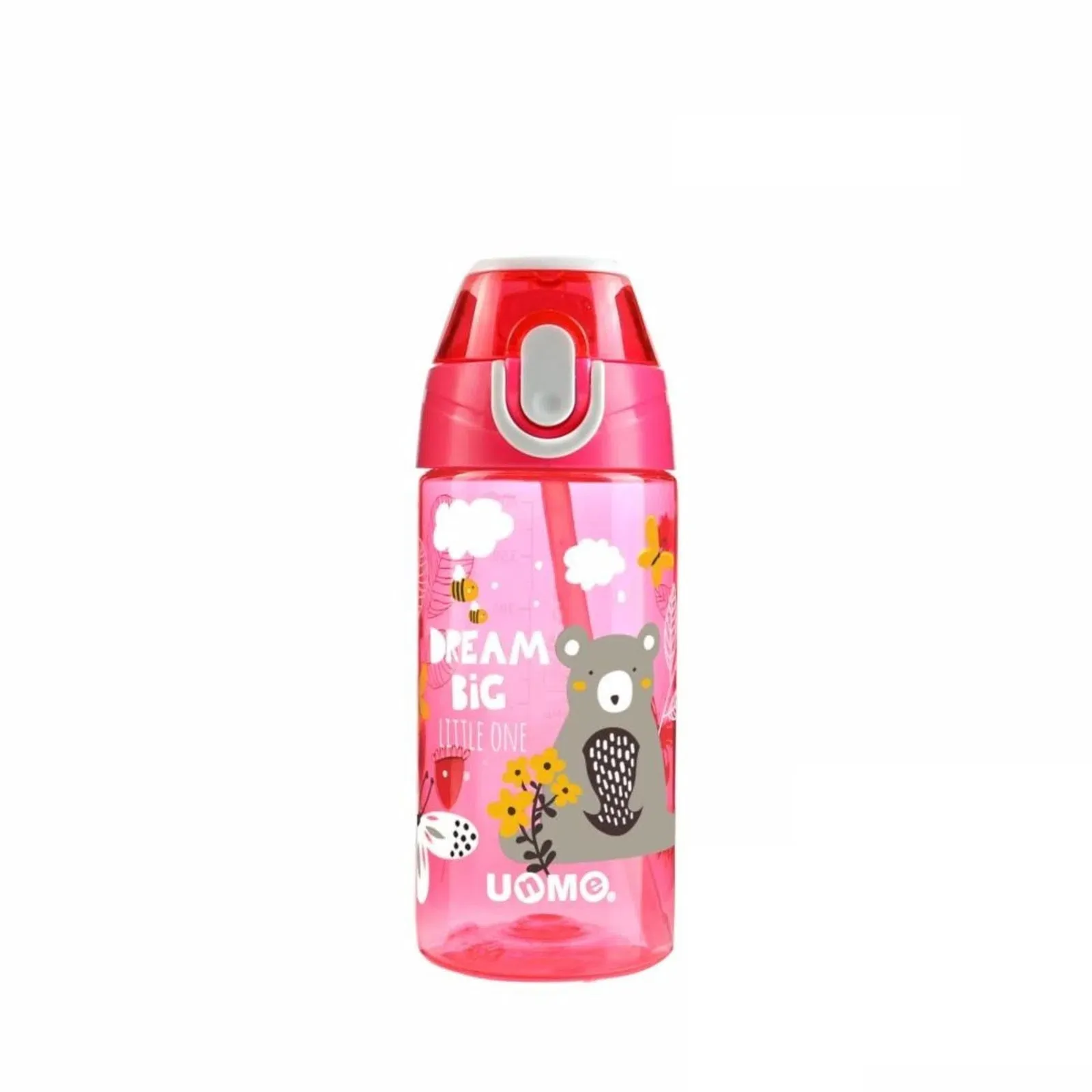 Aesthetic Character Tritan Sipper Water Bottle 400ml