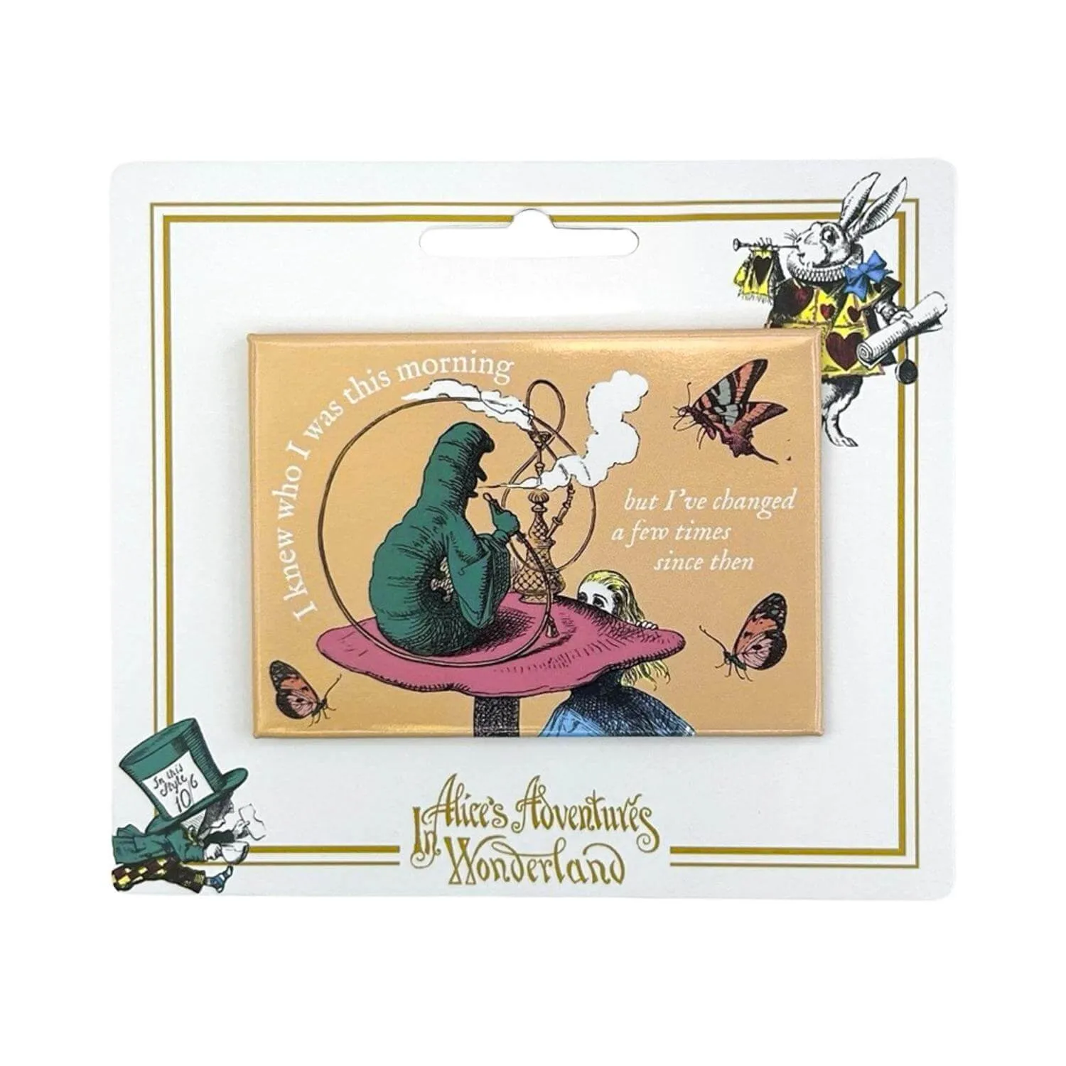 Alice in Wonderland Magnet - Caterpillar