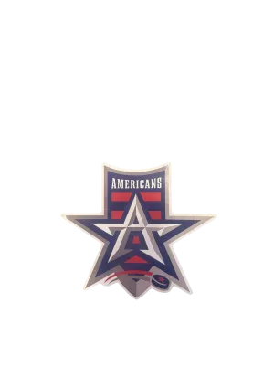 Allen Americans "8 Large Car Magnet