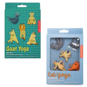 Animal Yoga Magnets