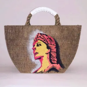 Beach Bag - Hand painted Feyrouz