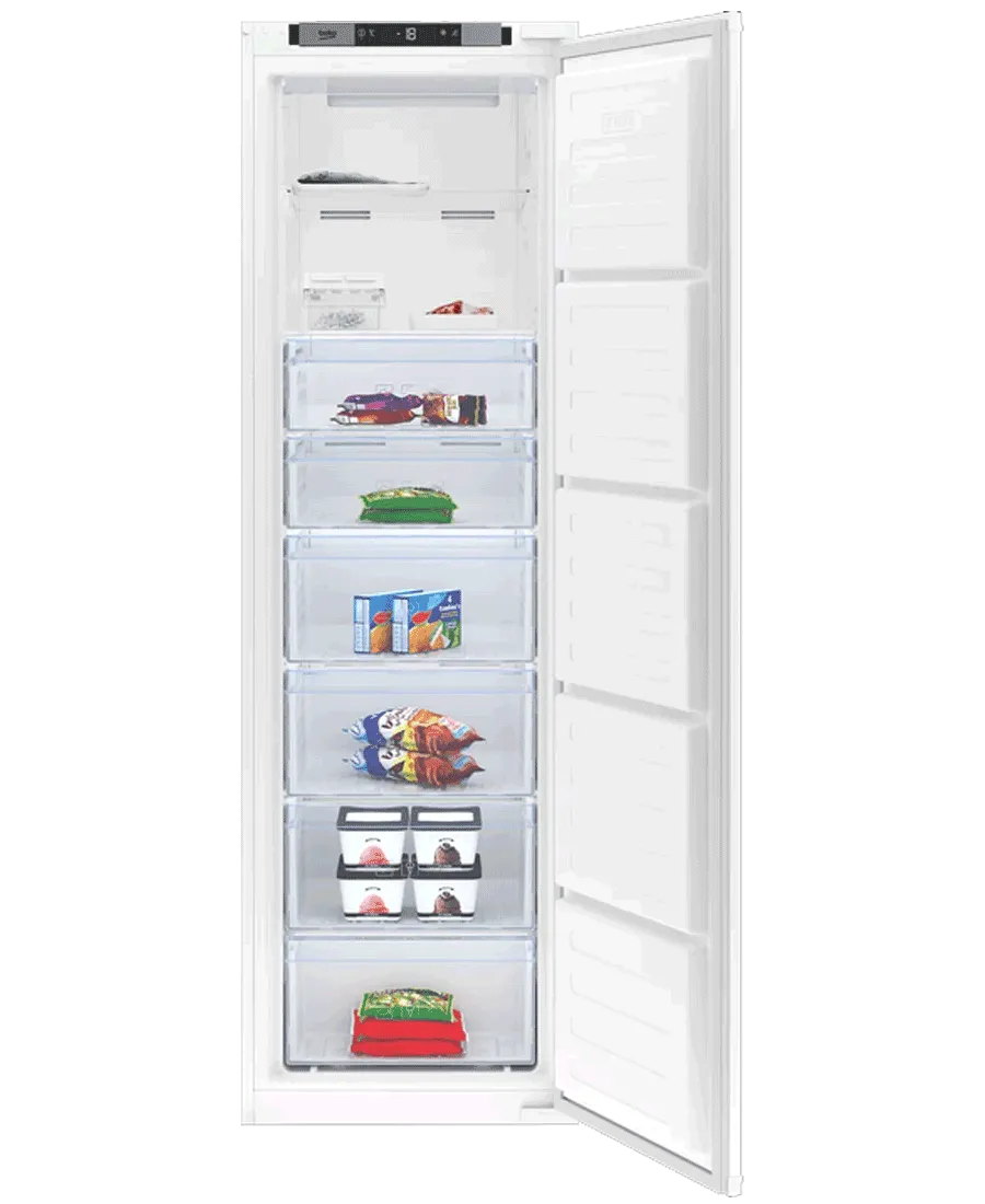 Beko Integrated Tall Frost Free Freezer | BFFD3577