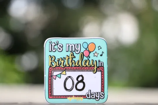 Birthday Countdown Magnet