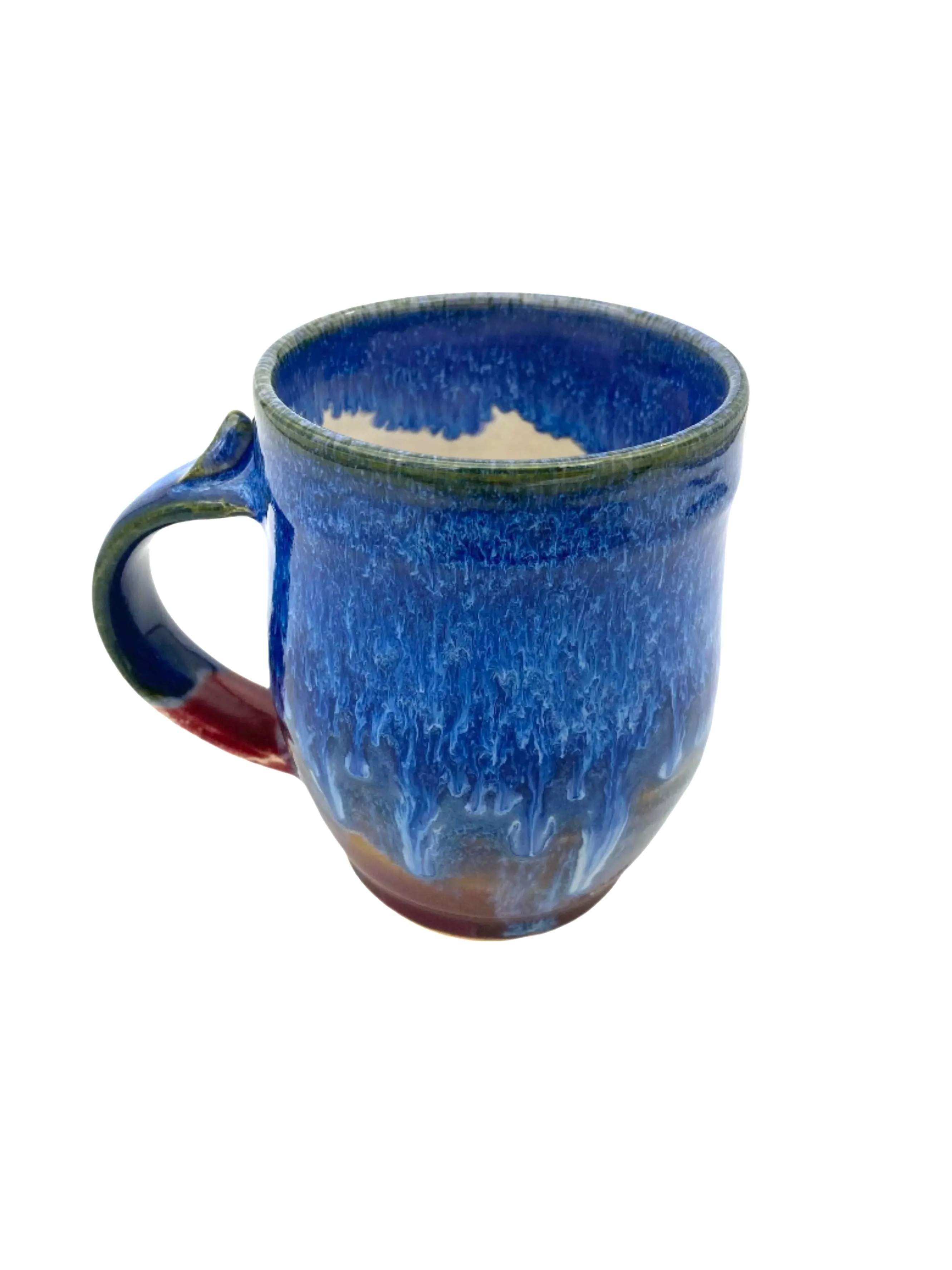 Blue Multicolored Mug