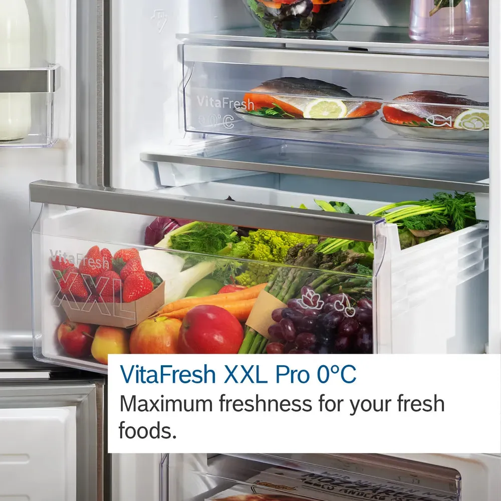 BOSCH Series 6 Smart French Door Fridge Freezer Inox | KFN96AXEA