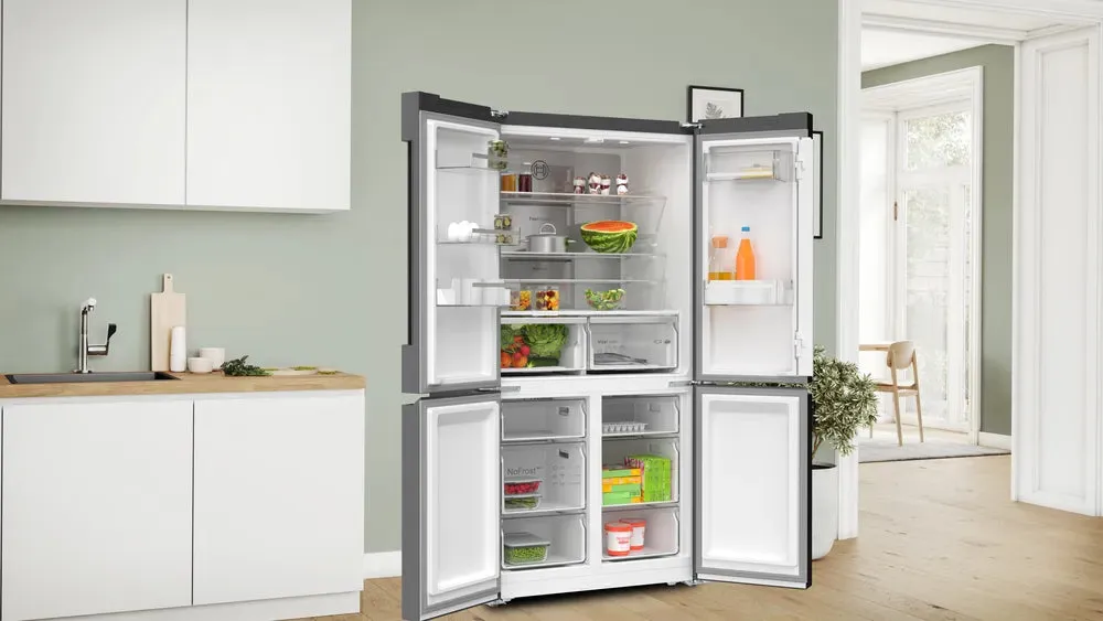 BOSCH Series 6 Smart French Door Fridge Freezer Inox | KFN96AXEA