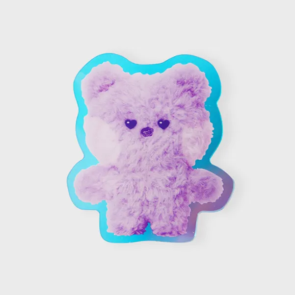 BT21 PURPLE OF WISH EDITION MININI ACRYLIC CLIP MAGNET