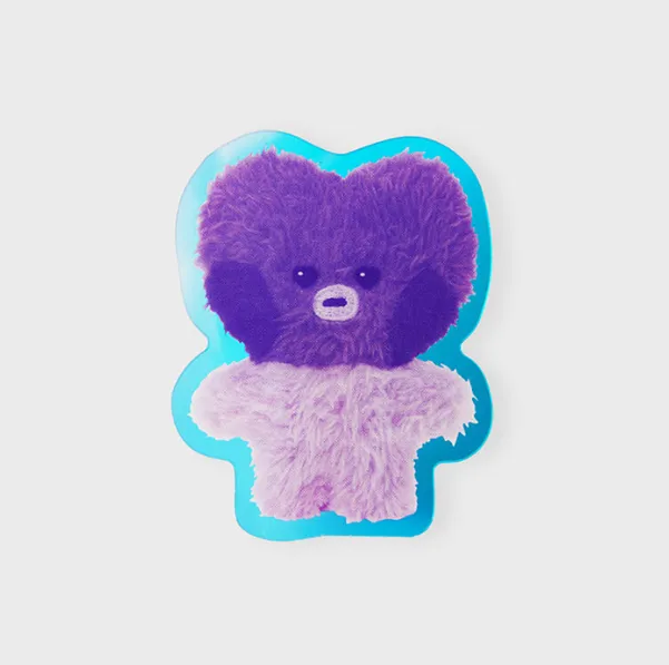 BT21 PURPLE OF WISH EDITION MININI ACRYLIC CLIP MAGNET