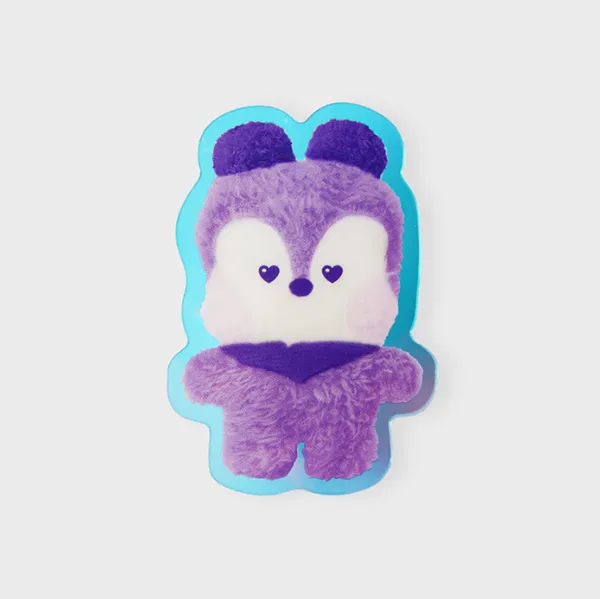 BT21 PURPLE OF WISH EDITION MININI ACRYLIC CLIP MAGNET