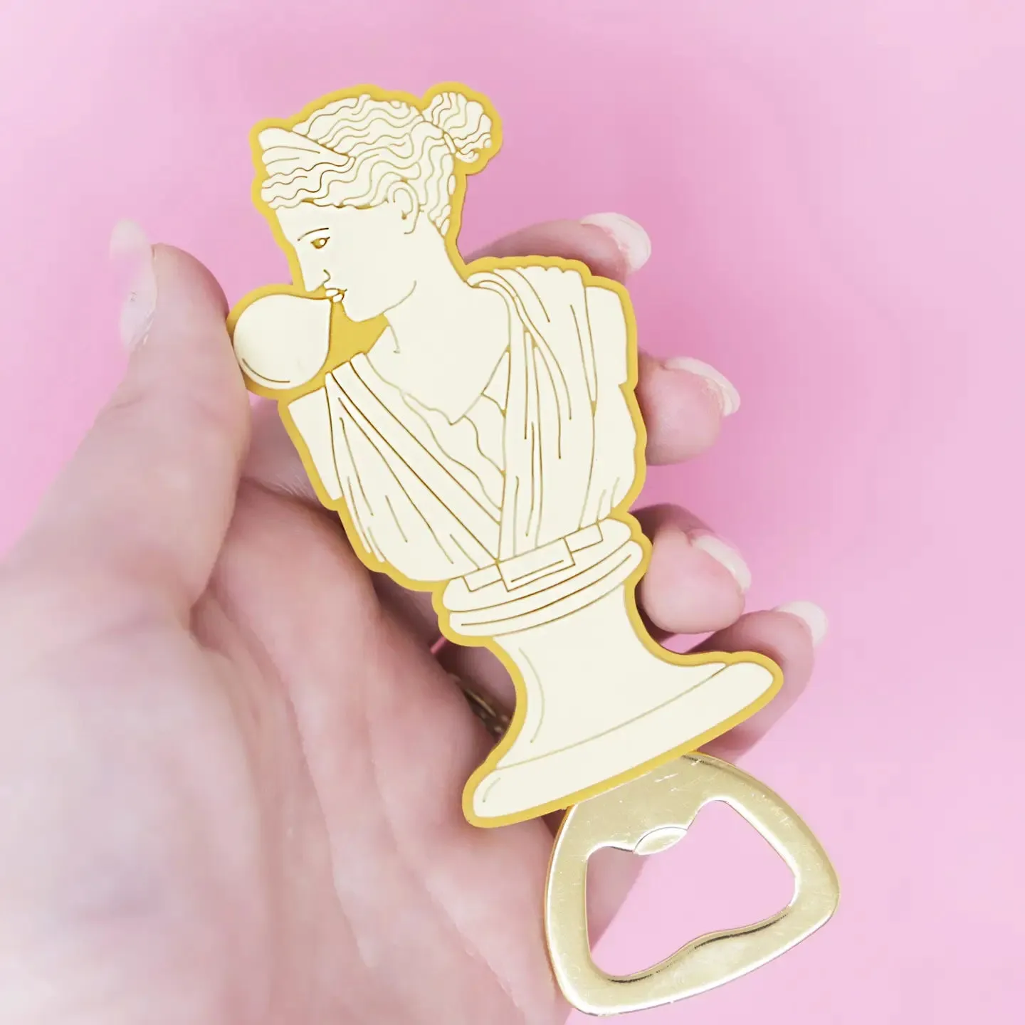 Bubblegum Goddess Magnet Bottle Opener