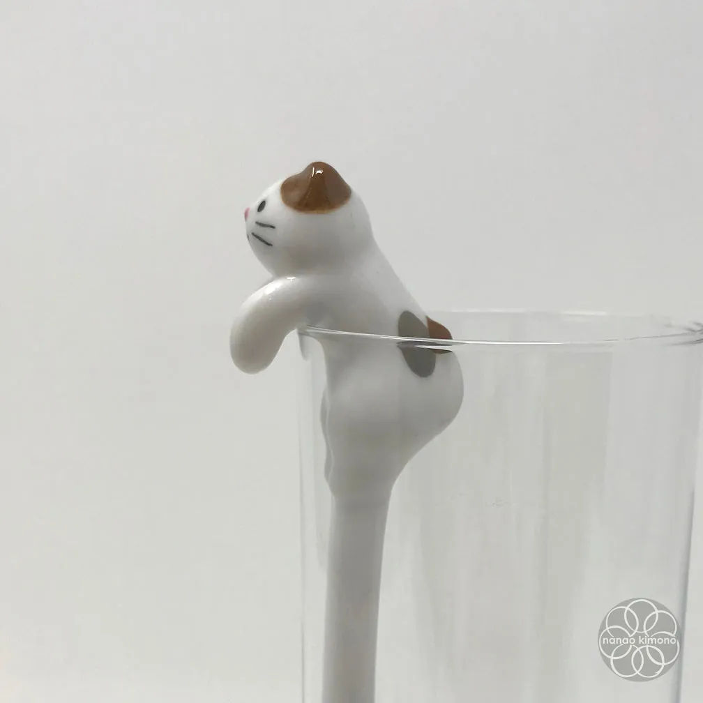 Ceramic Spoon - Calico Cat