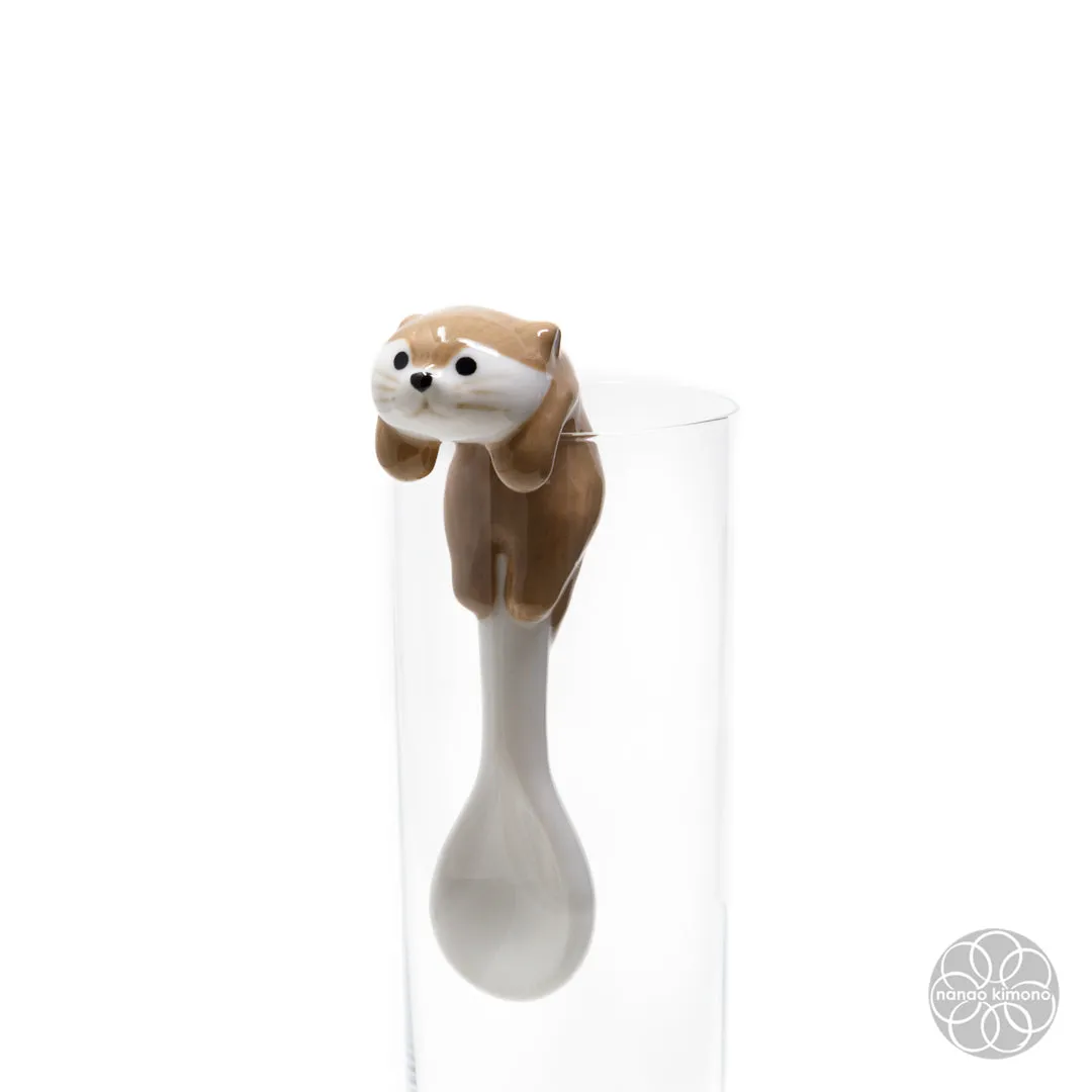 Ceramic Spoon - Otter Latte