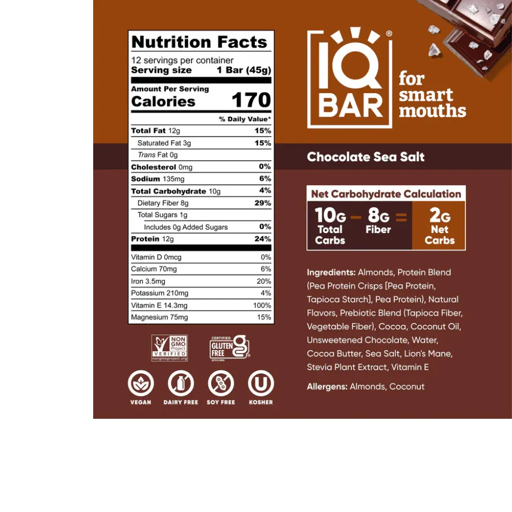 Chocolate Sea Salt (1 Bar)