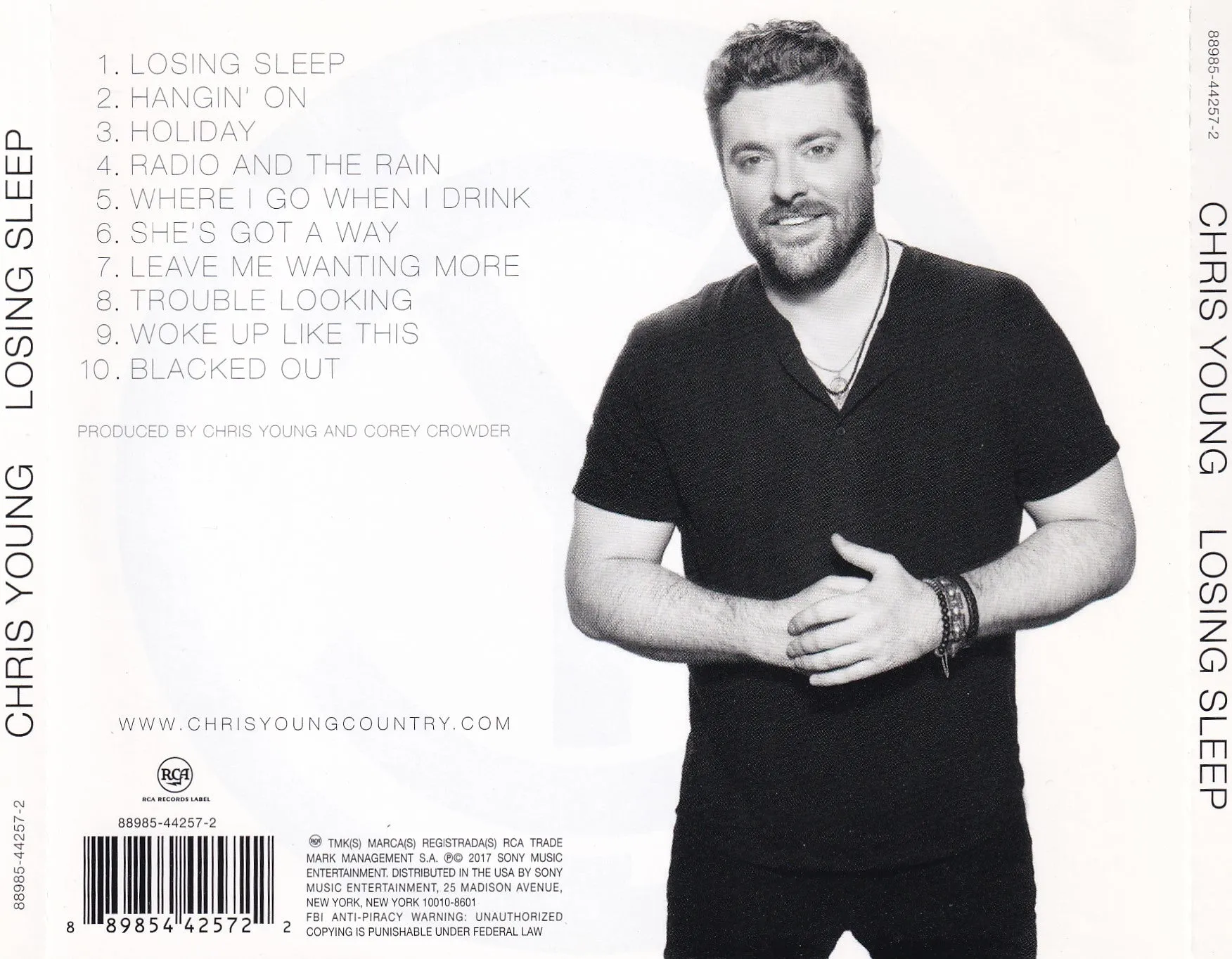 Chris Young - Losing Sleep - CD