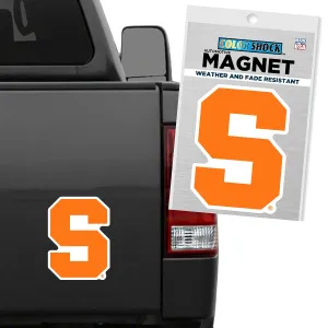 Colorshock Syracuse Block S Automotive Magnet