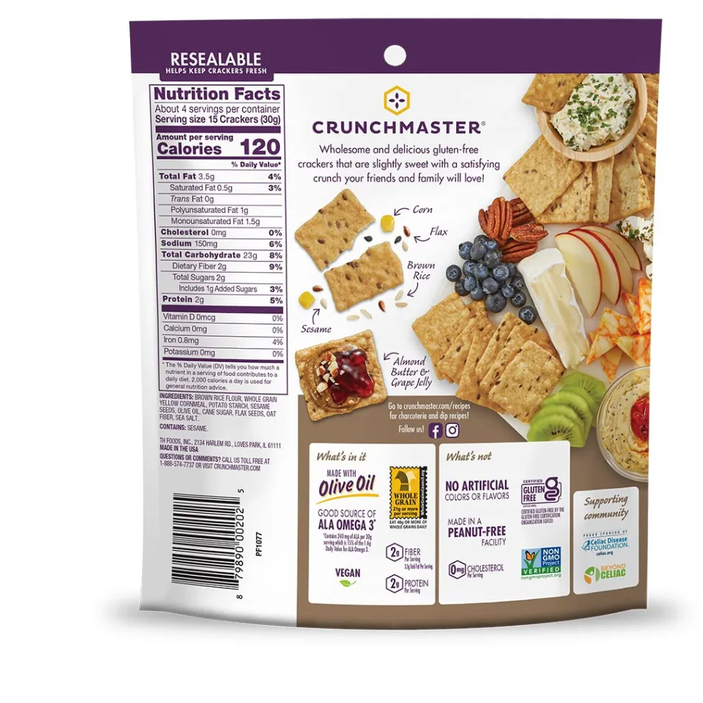 CRACKER MULTI-GRAIN SEA SALT