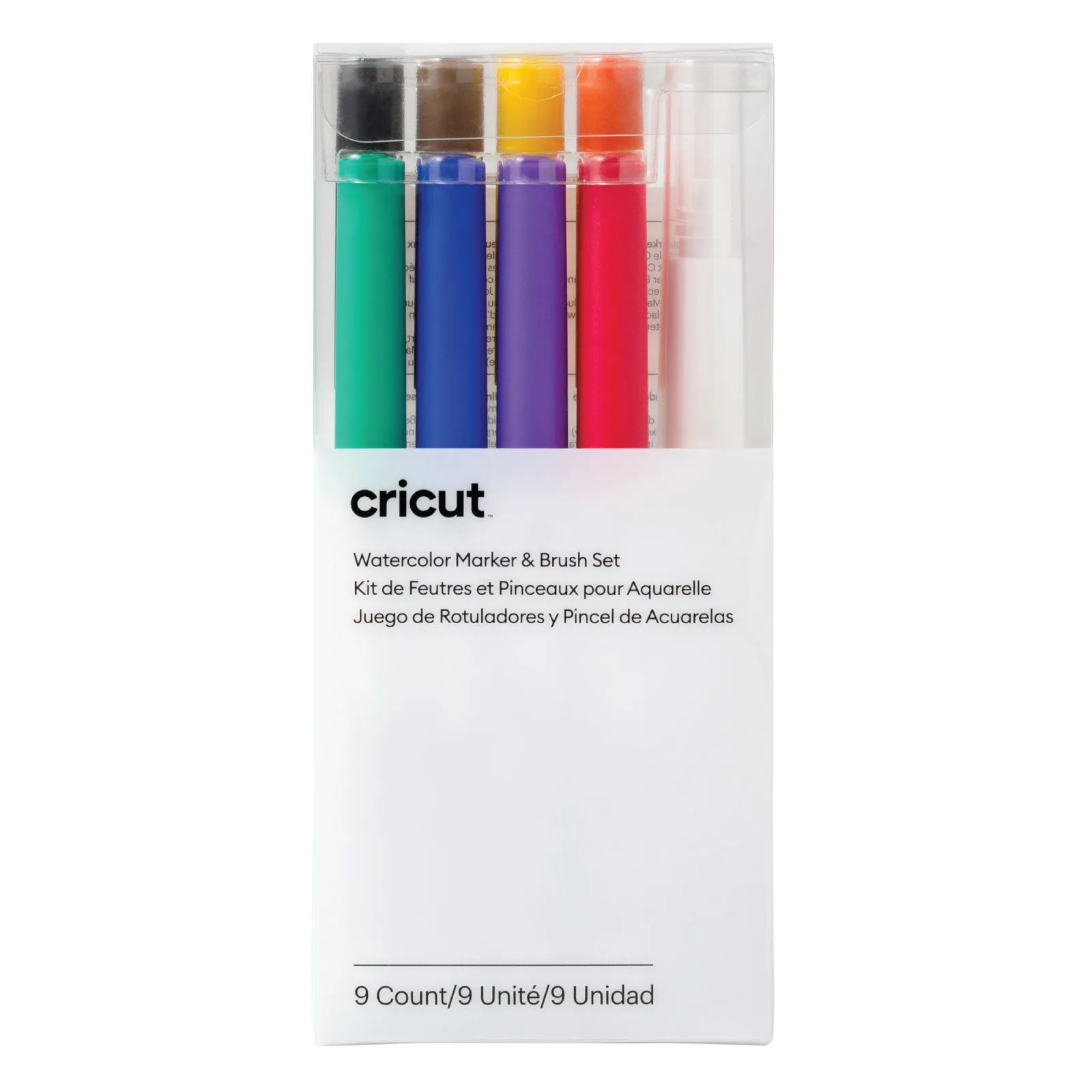 Cricut Watercolor Marker & Brush Set (9 ct) - Damaged Package