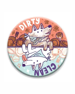 Dirty / Clean Dog Dishwasher Magnet