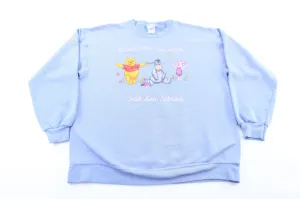 Disney Store Winnie the Pooh We Love Mom This Much Sweatshirt