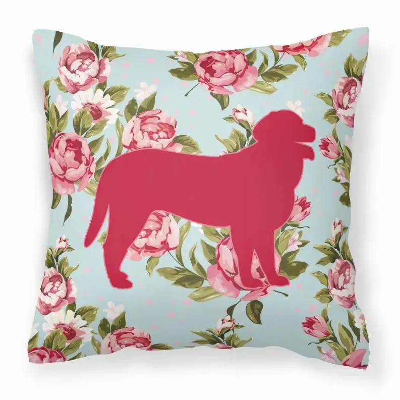 Dog Breed Shabby Chic Fabric Decorative Pillow