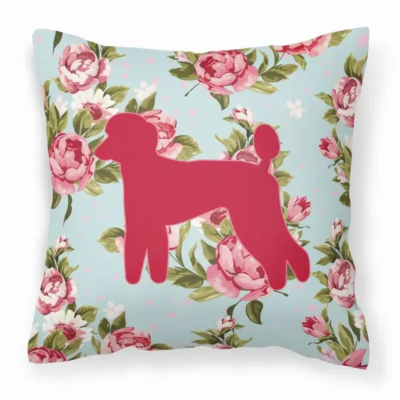 Dog Breed Shabby Chic Fabric Decorative Pillow