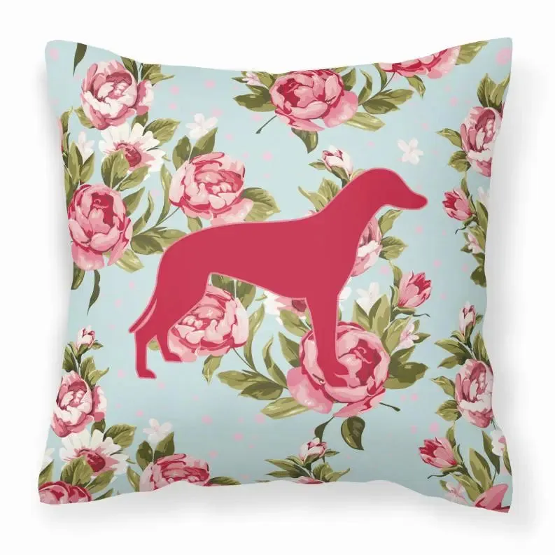 Dog Breed Shabby Chic Fabric Decorative Pillow