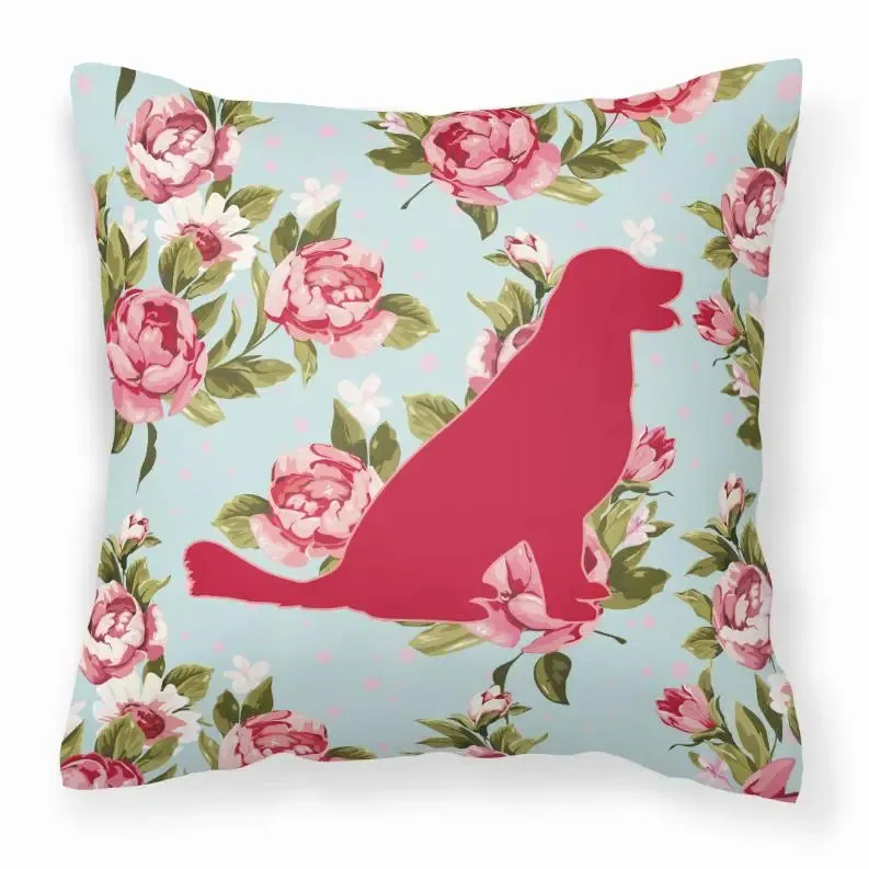 Dog Breed Shabby Chic Fabric Decorative Pillow