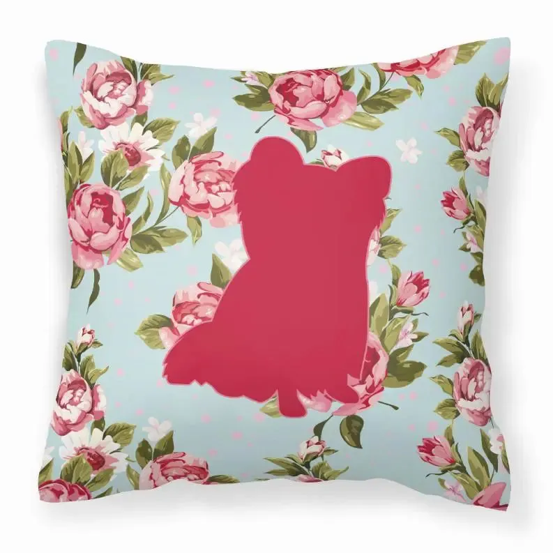 Dog Breed Shabby Chic Fabric Decorative Pillow