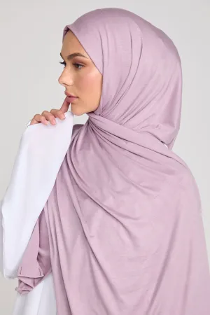 Dreamy Mauve Jersey Hijab