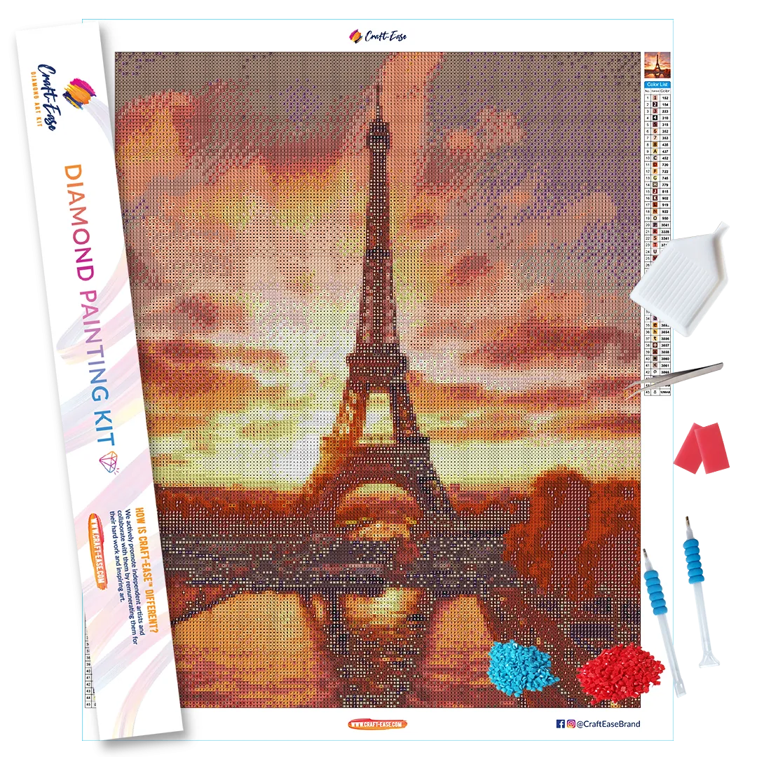 Eiffel Tower - Diamond Painting Kit