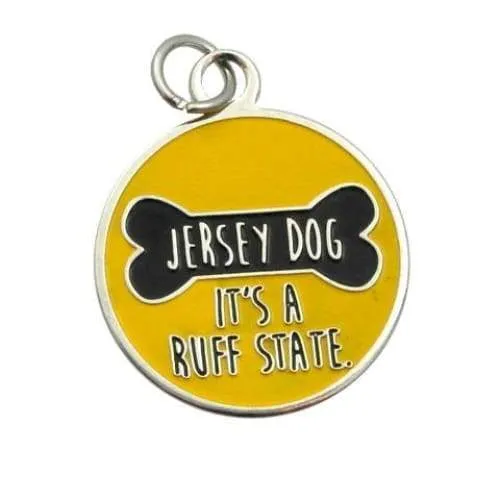 Enamel Jersey Dog Tag