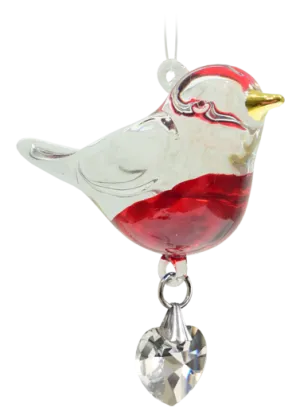 Fantasy Glass - Pretty Little Bird - Robin