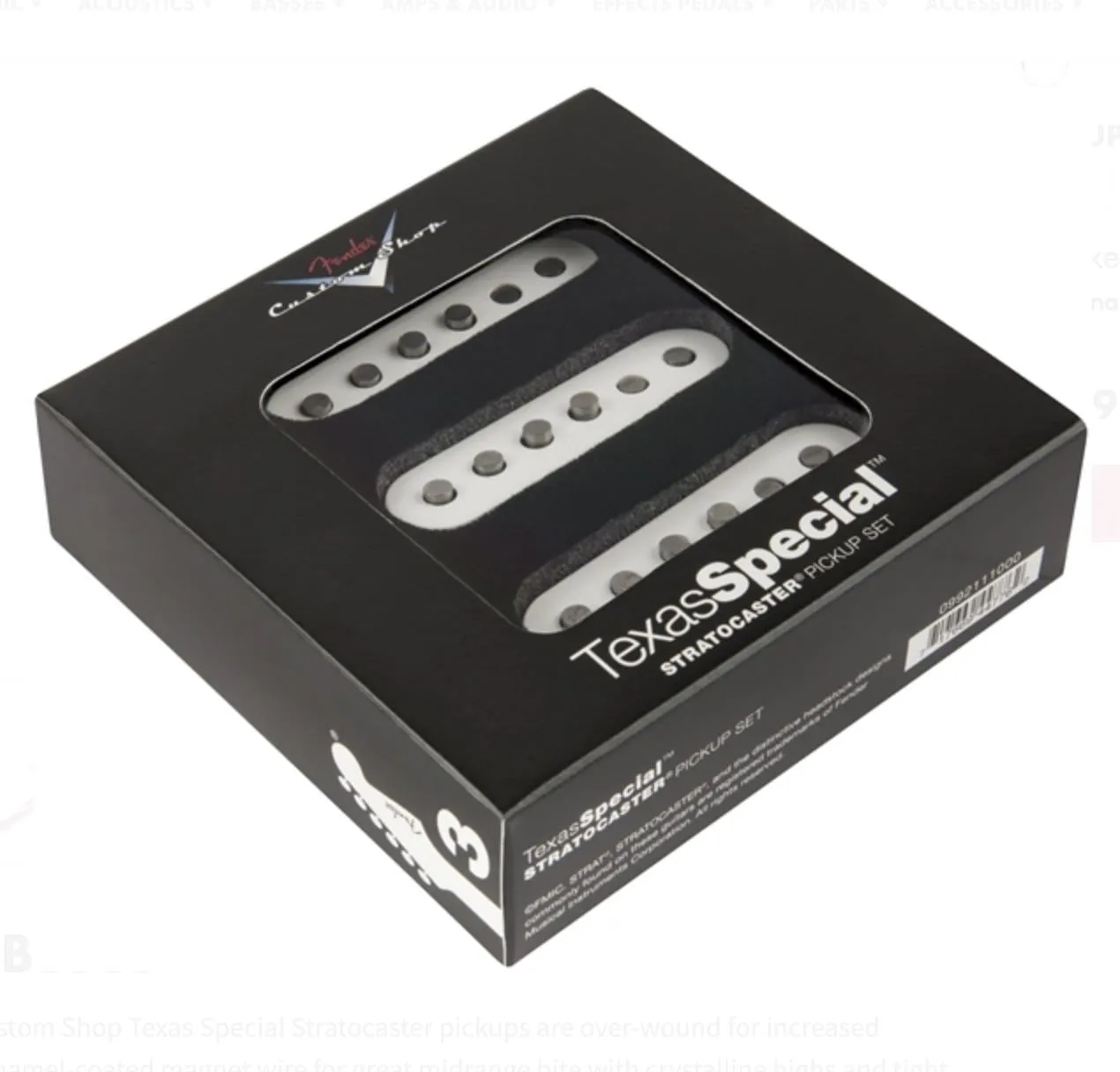 Fender Custom Shop Texas Special Stratocaster Pickup Set