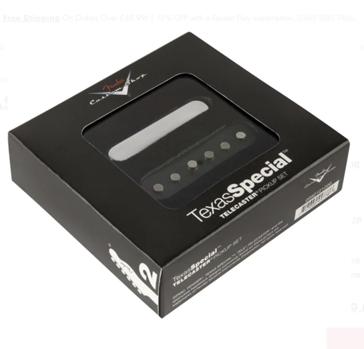 Fender Custom Shop Texas Special Telecaster Pickup Set