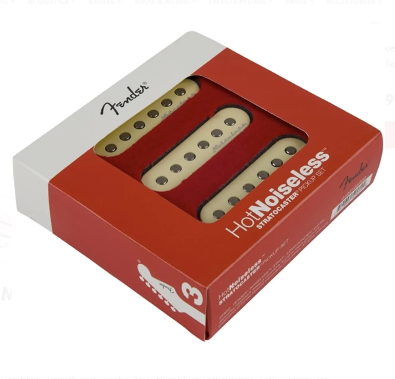 Fender Hot Noiseless Stratocaster Pickup Set