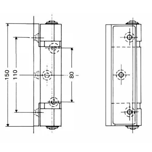 Fermod 363/E Cold Room Hinge