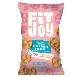 FitJoy Grain-Free White Cheddar Pretzels