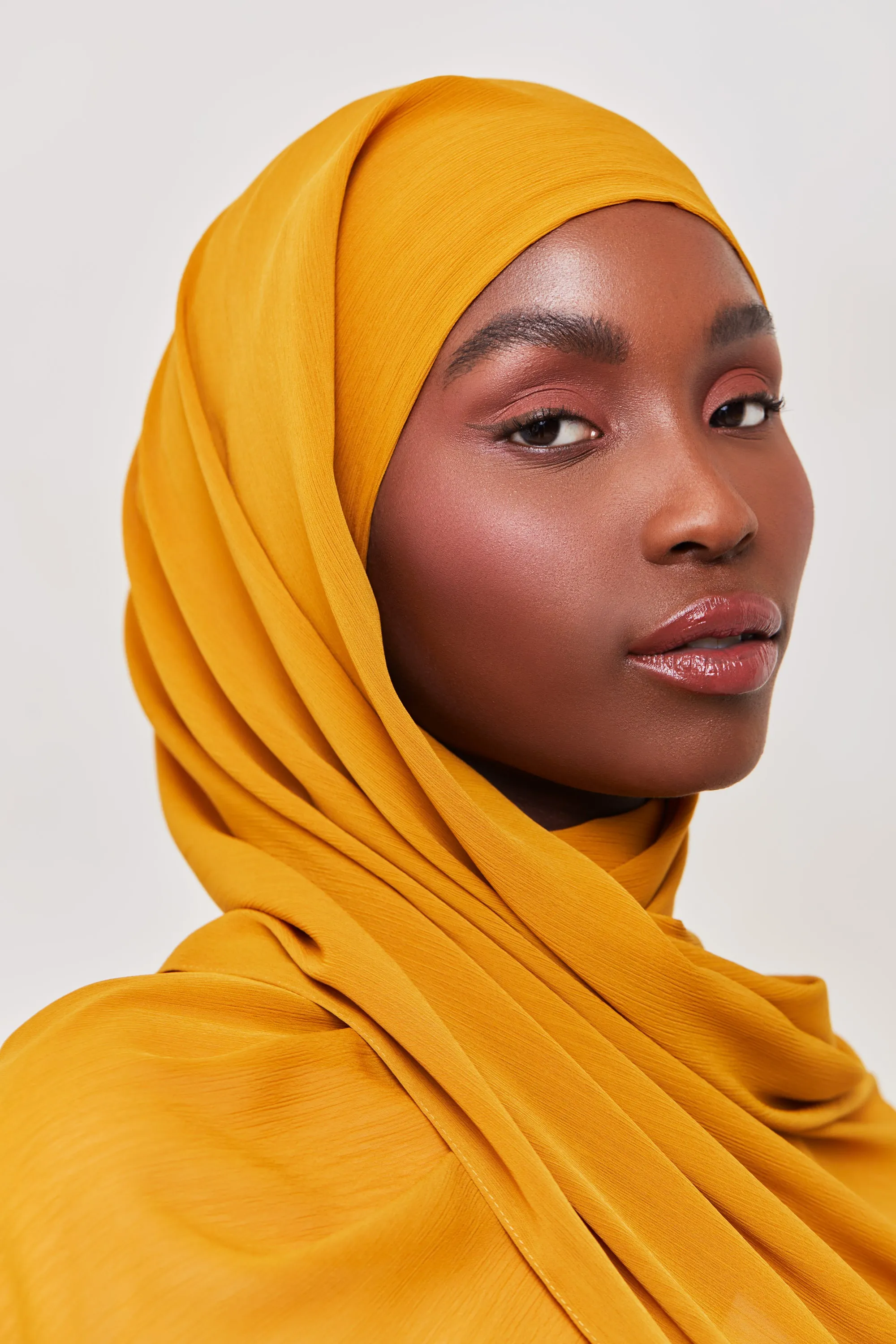 Georgette Crepe Hijab - Cider