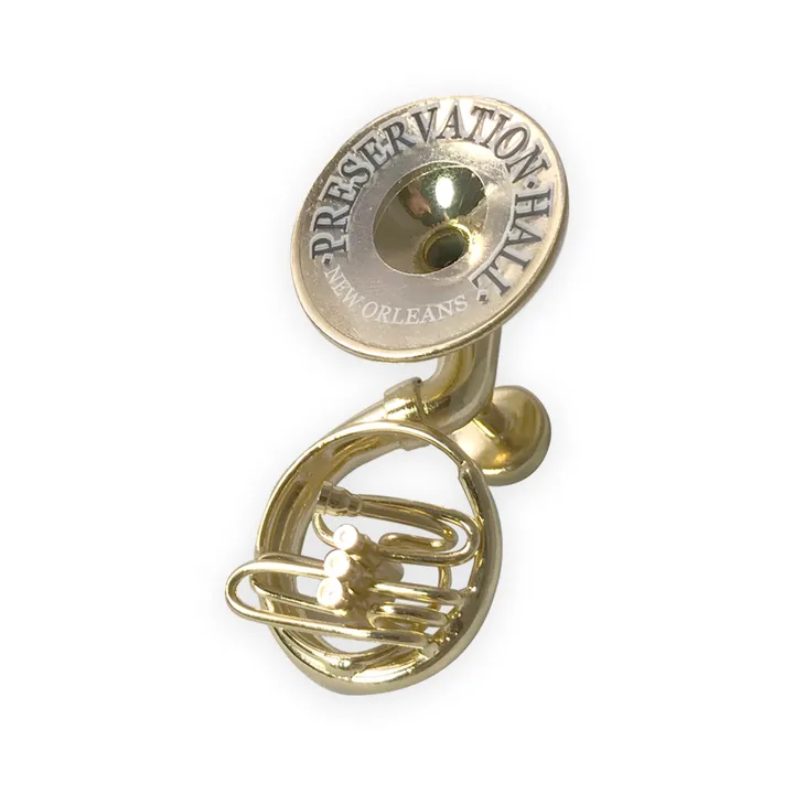 Gold Tuba Magnet