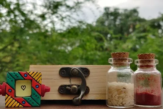 Green Rakhi Box