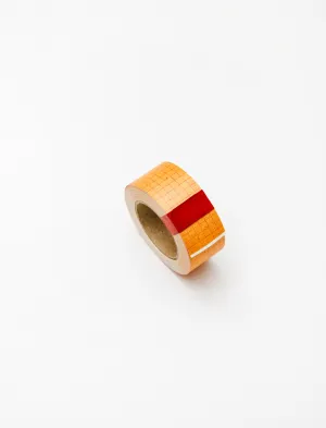 Grid Washi Tape Red