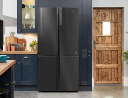 Haier Cube 90 Series American Fridge Freezer | HTF-610DSN7