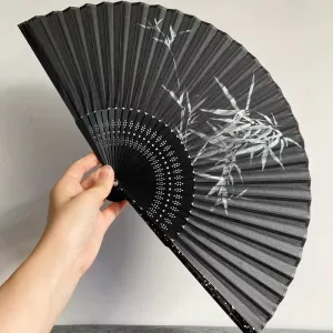 Hand Painted Bamboo Handheld Fan