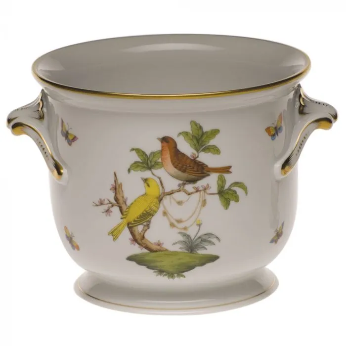 Herend Rothchild Bird Cachepot - Medium