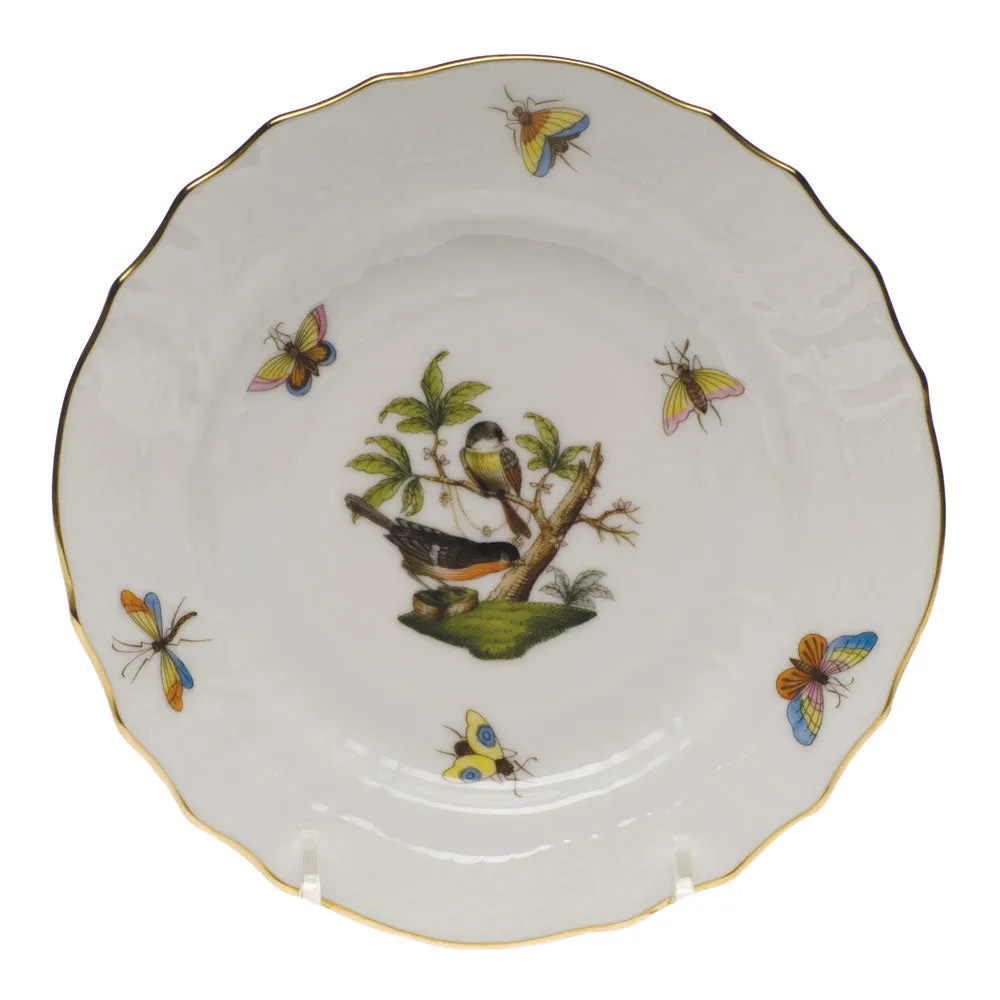 Herend Rothschild Bird Bread & Butter Plate