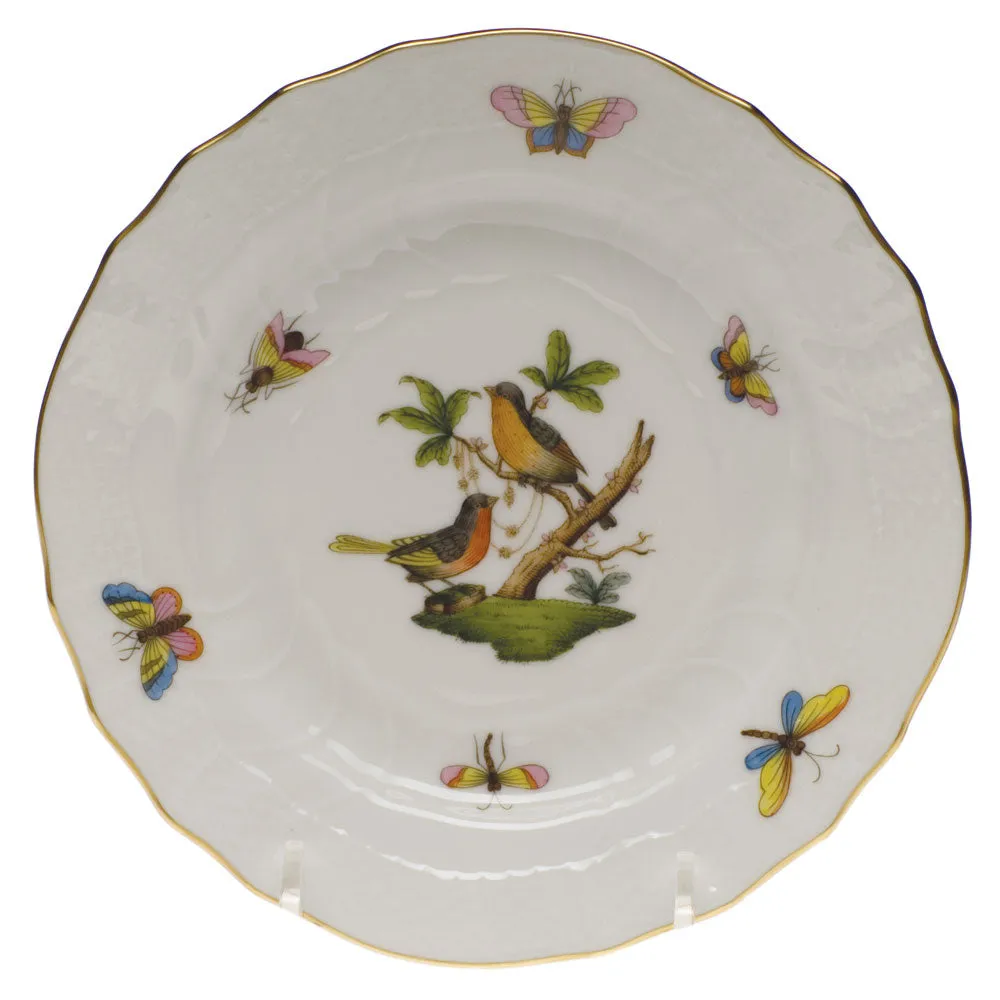 Herend Rothschild Bird Bread & Butter Plate